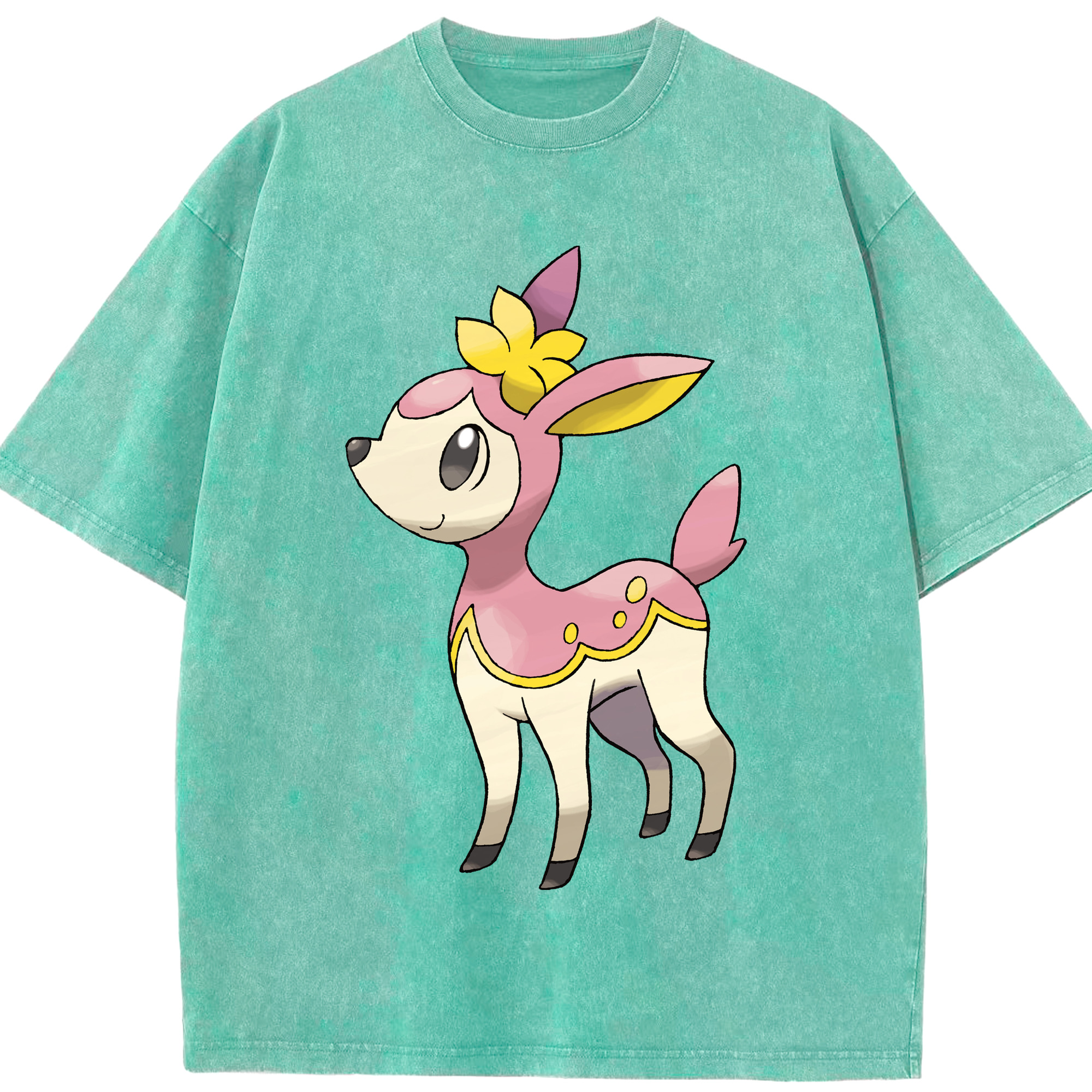（画像用） ポケットモンスター Pokémon 綿100% ヴィンテージ風 半袖Tシャツ（フロントプリント）